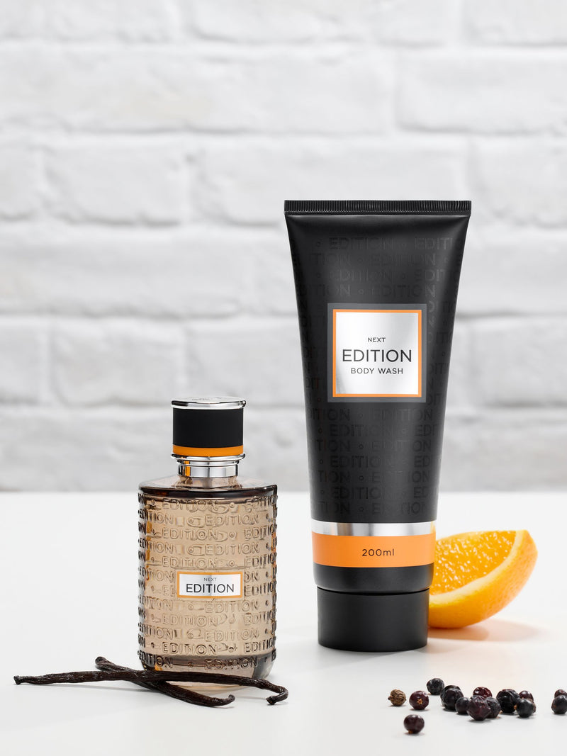 Edition fragrance set with body wash 100ml 200ml - British product