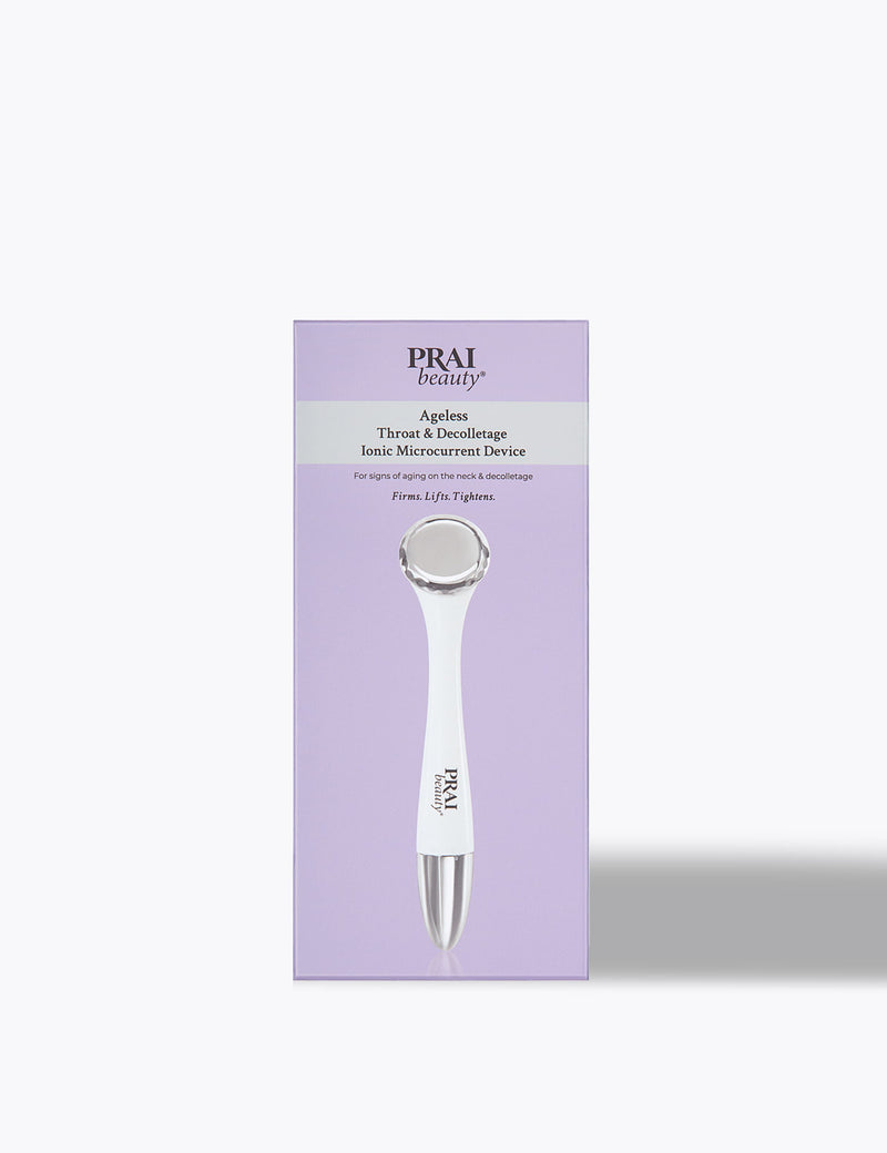 PRAI Ageless Throat & Decolletage Ionic Microcurrent Device - British product
