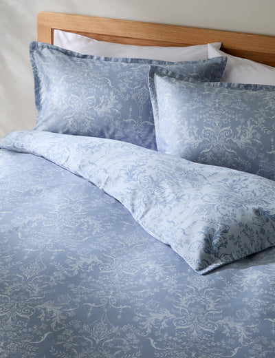 Aida-Alouette Damask Sateen Bedding Set