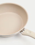 28cm all-in-one saucepan with steamer basket - British product