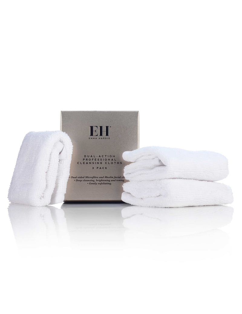 Emma Hardie dual-action cleansing cloths 3 pack - British product