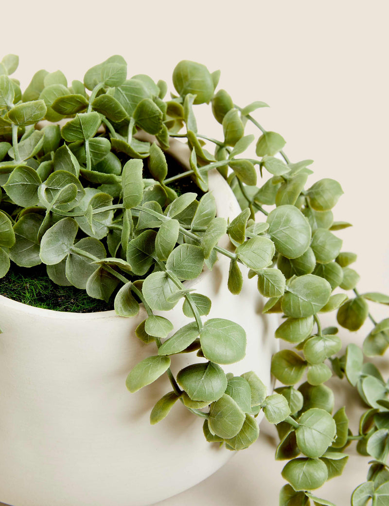 Moss & Sweetpea artificial trailing string of hearts plant 36cm - British product