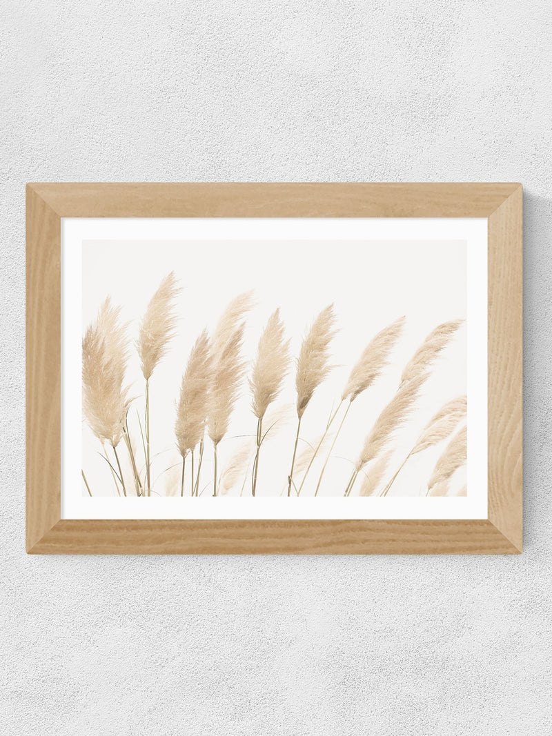 East End Prints Oak Pampas by Sisi and Seb Framed Art Print