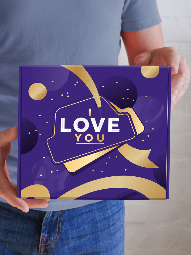Cadbury I Love You Double Deck Chocolate Selection Box - British product
