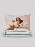 Natural Disney Moana 100% Cotton Duvet Cover and Pillowcase Set