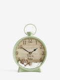 Hamish The Highland Cow Natural Animal Mantel Clock