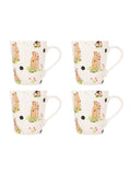 Cath Kidston Green Meerkats Stanley Mug Set Of 4