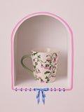 Cath Kidston Set of 4 Lilac Twin Flowers Stanley Mug