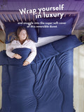 Slumberdown Coverless Comfort Herringbone duvet (British brand)