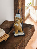 Bertie Bear shower bathroom ornament 12.5cm, imported from the UK