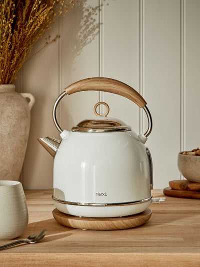Cream Malvern Electric Kettle 1.7 Litre