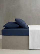 Catherine Lansfield Navy Blue Easy Care Percale Fitted Sheet