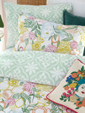 Taormina Floral Reversible Duvet Cover and Pillowcase Set - British product