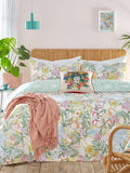 Taormina Floral Reversible Duvet Cover and Pillowcase Set - British product