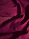 Burgundy Red Egyptian cotton duvet cover and pillowcase set - British product