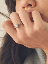 Sterling Silver Solitaire Ring