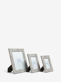 Lydford grey stone effect photo frame - British product