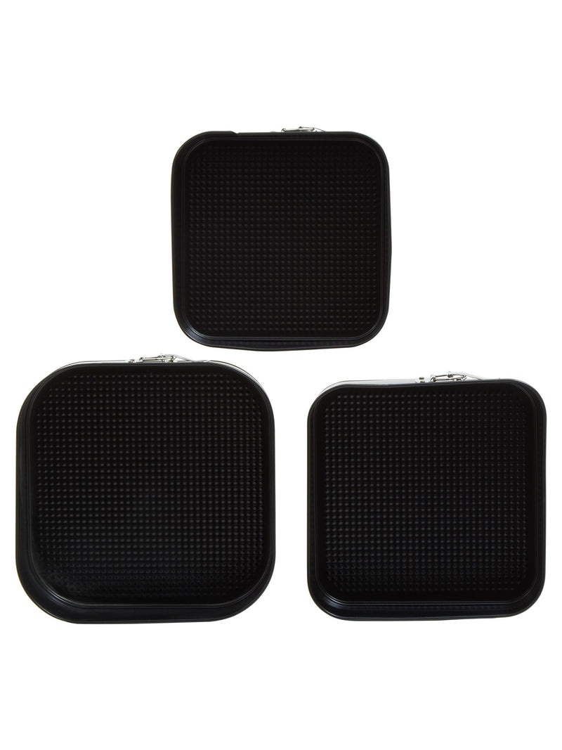Maison by Premier Black From Scratch square cake tins set of three, imported from the UK