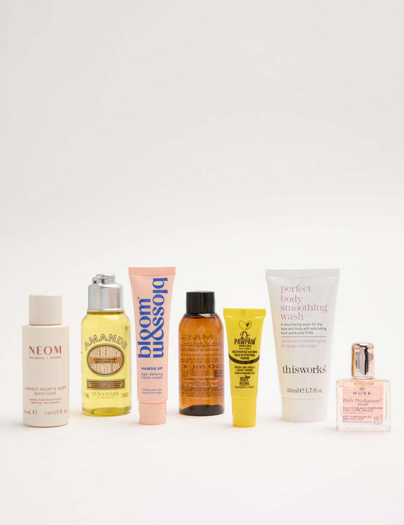 Bath and body gift bag set - British product