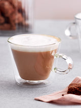 Judge Clear Duo Flare Double Walled Cappuccino Glass Set of 2