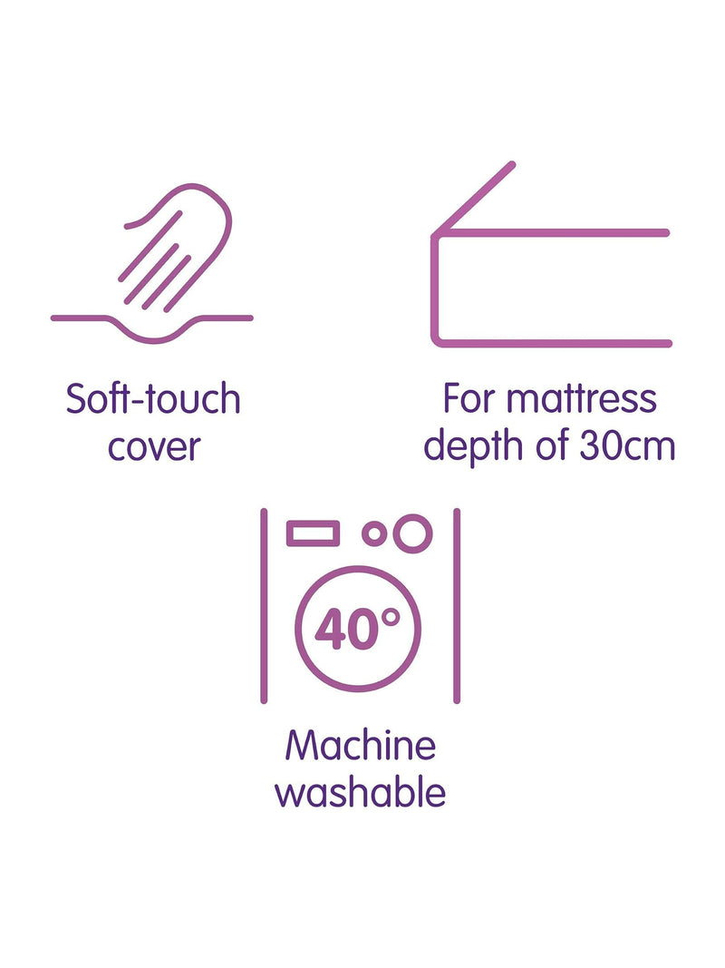 Slumberdown White Cosy Nights mattress protector (British brand)