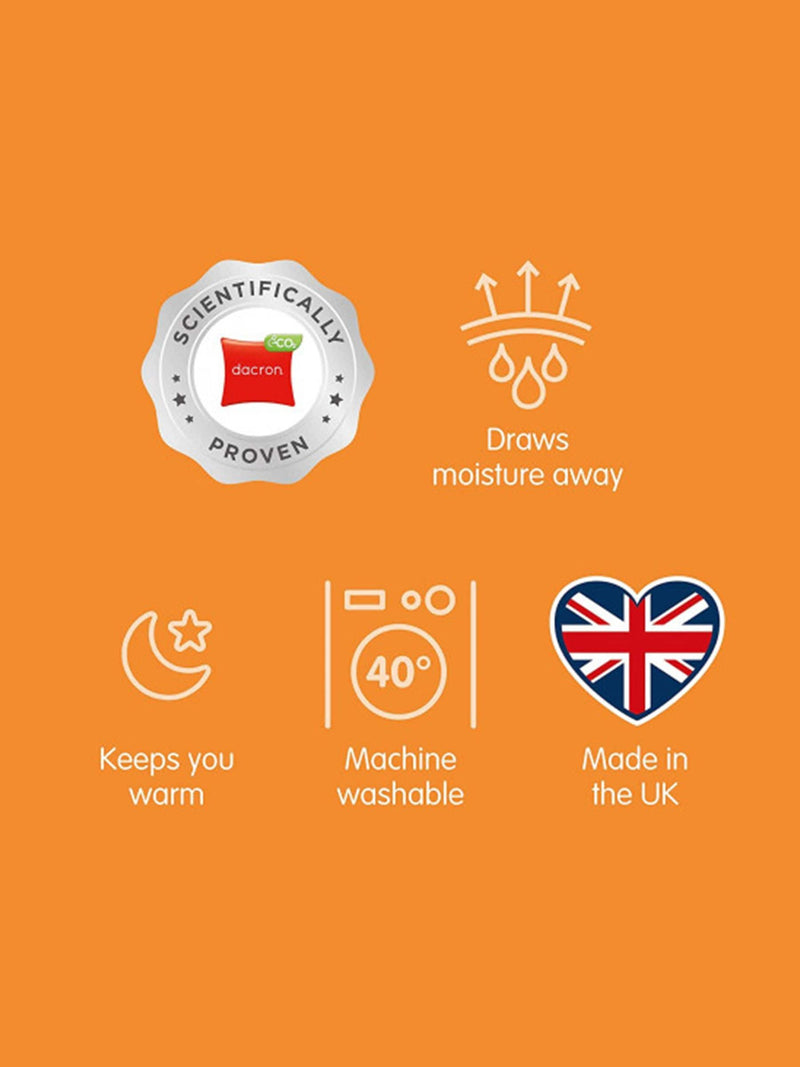 Slumberdown Climate Control Summer Duvet (British brand)