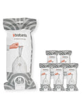 Brabantia White PerfectFit Bags Code H 50-60L 120 Bin Bags