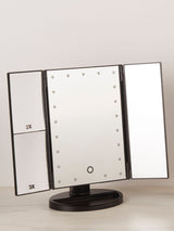 Searchlight Black Queen TriFold Mirror