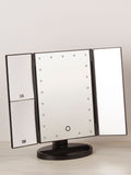 Searchlight Black Queen TriFold Mirror