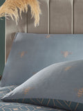Bee Deco duvet cover set with pillowcases, double size - British product