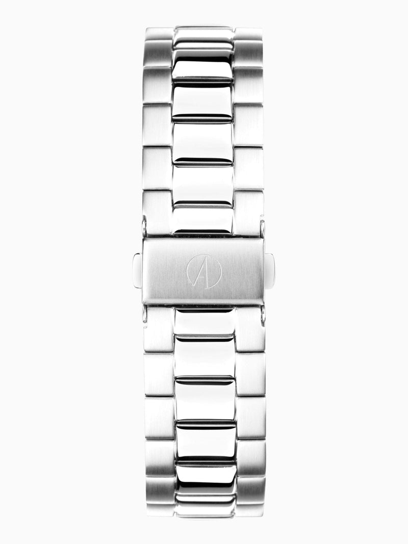 Accurist Silver Stainless Steel Watch Peony Pink Dial - British product