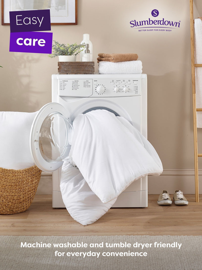 Slumberdown Made For You Two dual tog white duvet (British brand)