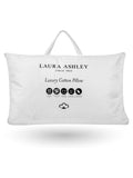 Laura Ashley white medium back sleeper luxury pillow, UK version