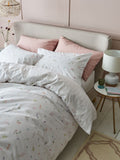 White Petal duvet cover and pillowcase set (British brand)