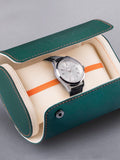 Accurist Analogue Watch Black Leather Strap - British product