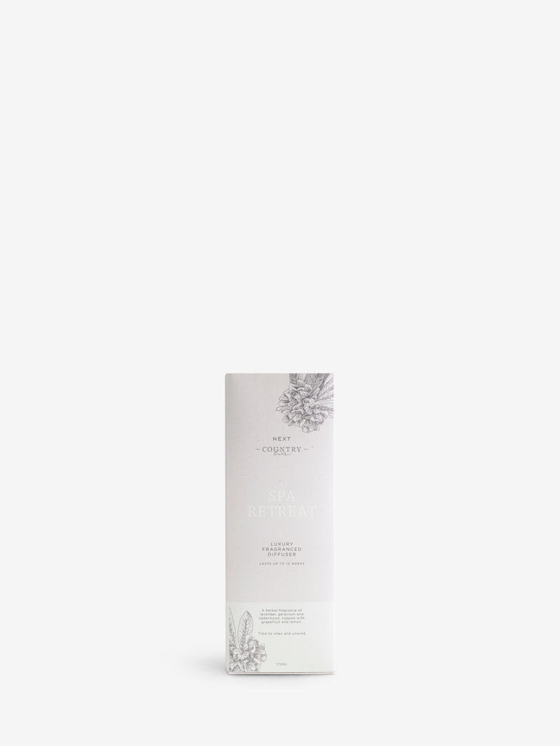 Country Luxe Lavender and Geranium reed diffuser 170ml - British product