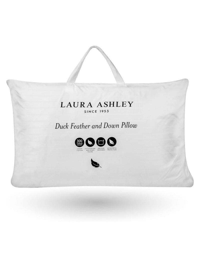 Laura Ashley White Down pillow, UK version