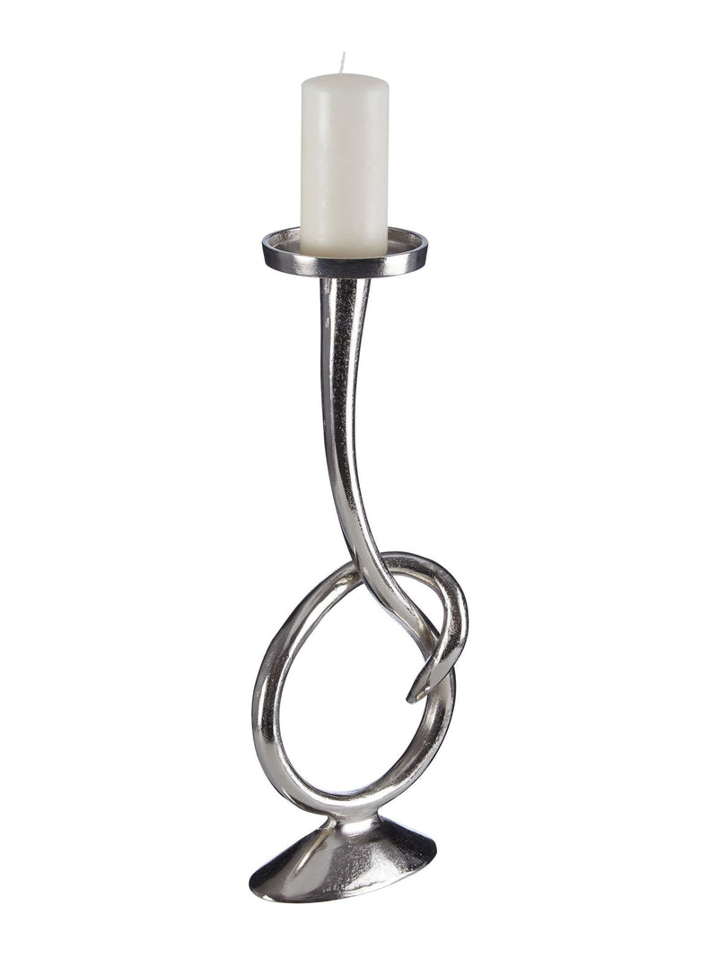 Fifty Five South White Twist Candle Holder - British product