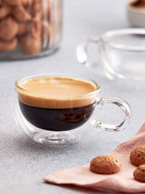 Judge Clear Duo Form Double Walled Espresso Glass Set 75ml