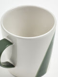 Jasper Conran London green abstract mugs set of 4, UK version