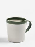 Jasper Conran London green abstract mugs set of 4, UK version