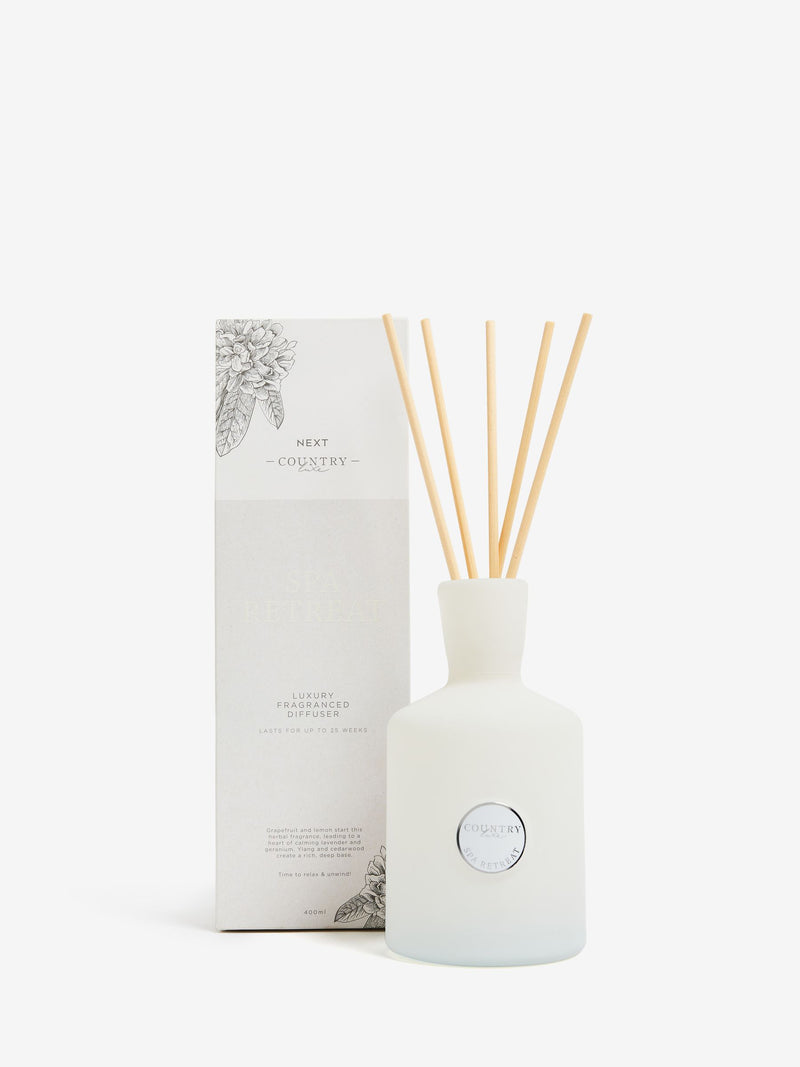 Country Luxe reed diffuser Lavender and Geranium 400ml - British product
