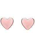 Ted Baker heart stud earrings (British brand)