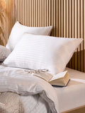 Snuggledown 2 Pack Medium Support White Pillows (British brand)