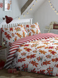 Fusion Multi Gingerbread Christmas Duvet Cover Set - British product