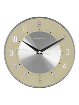 Brookpace Lascelles Cream Deco Wall Clock 25cm