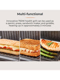 Tower Silver Panini Grill 750W (British brand)