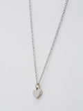 Ted Baker heart pendant necklace silver tone 42-47cm (British brand)