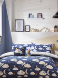 Peter Rabbit™ Blue Sleepy Head Timeless Printed Duvet Cover and Pillowcase Set