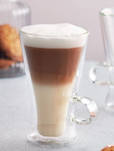 Judge Clear Duo Double Walled Latte Glass Set - 2 x 320ml